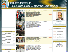 Tablet Screenshot of iskenderunkuyumcularvesaatcilerodasi.org.tr